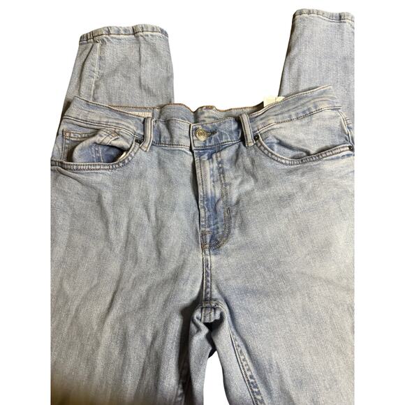 Zara Light Wash Slim Fit Straight Leg Jeans, Men's Size 34x31 - Picture 1 of 6